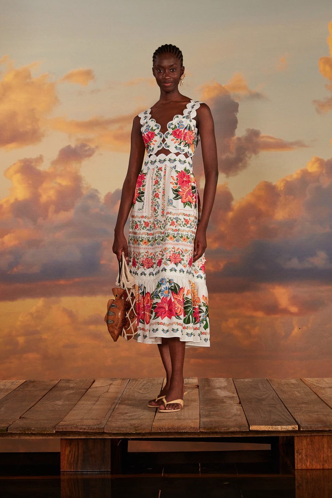 322614_01_152d9313-2825-460a-8c56-effda78a9a08 Off-White Bloom Garden Maxi Dress - Image 1