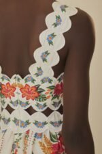 Off-White Bloom Garden Maxi Dress - Image 6