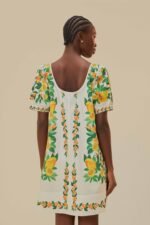 Papaya Salad Scarf Mini Dress - Image 3