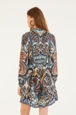 Multicolor Balamana Mini Dress - Image 3