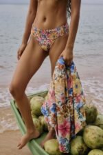Multicolor Floraline Sarong - Image 2