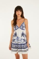 Off-White Wonderful City  Mini Dress - Image 4