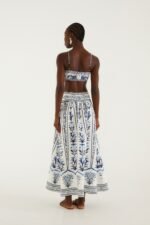 Off-White Flowers Arch  Maxi Skirt - Image 3