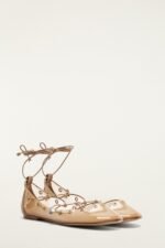 Sand Sea Lace Up Jelly Ballerina - Image 2