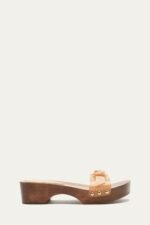 Orange Nonelie Jelly Clog