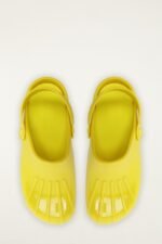 Yellow Monstera Slingback Rain Clog - Image 3