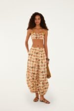 Sand Marine Shells Balloon Pants