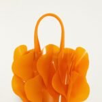 Orange Jelly Flower Bag