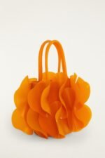 Orange Jelly Flower Bag - Image 2