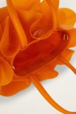 Orange Jelly Flower Bag - Image 3
