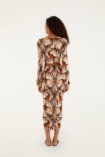 Ammonite Multicolor Midi Skirt - Image 3