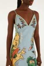 Blue Beaches Path Ballon Mini Dress - Image 2