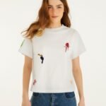 Off-White Cool Day Embroidered T-Shirt