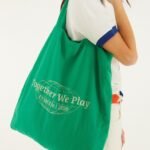 Green Together We Play Tote Bag