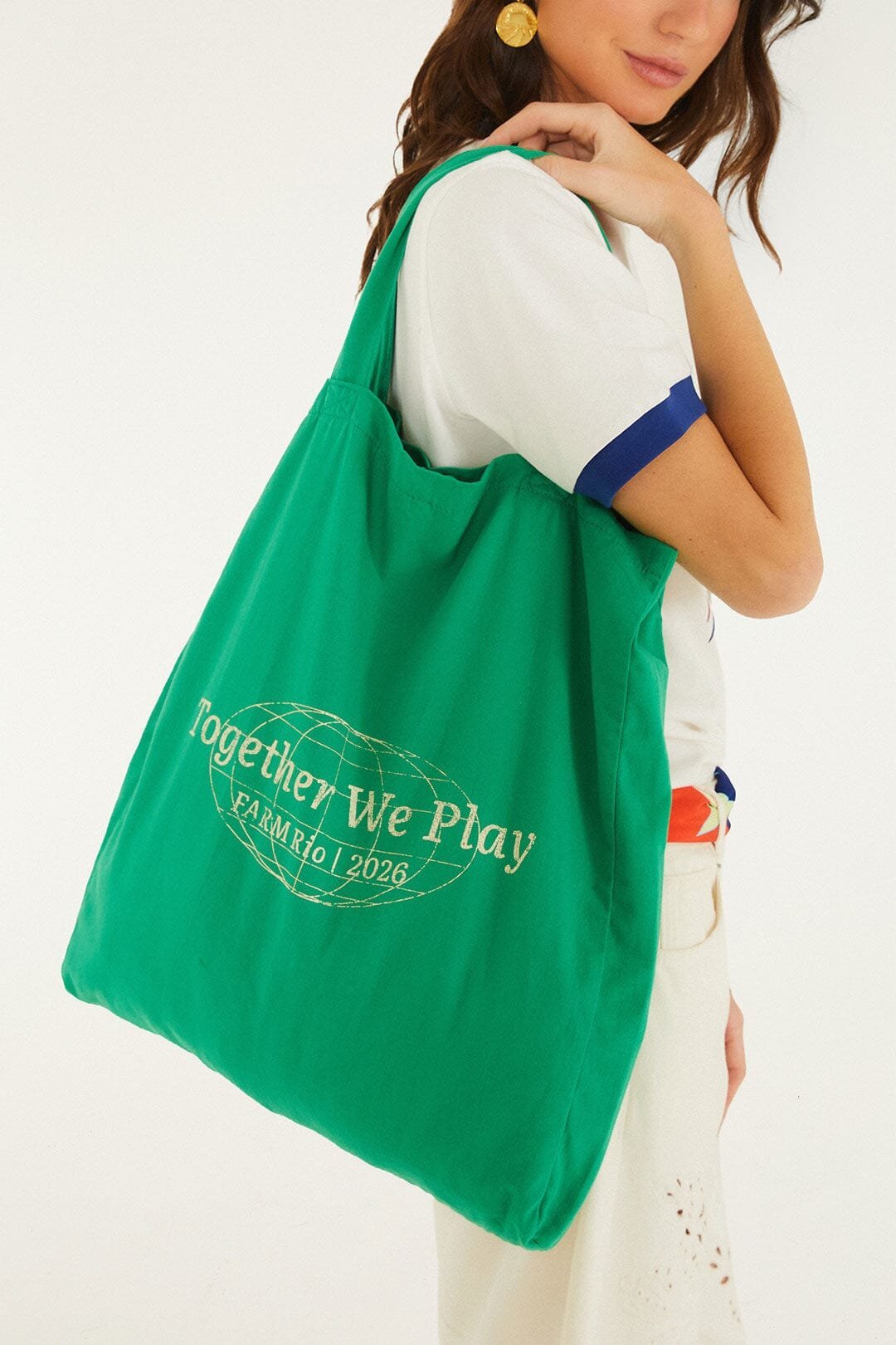 nonelie-green-together-we-play-tote-bag_375026.jpg Green Together We Play Tote Bag - Image 1