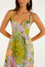 Light Blue Spring Affair  Maxi Dress - Image 2