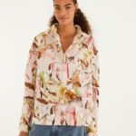 Light Pink Equestrian Buttoned Shirt
