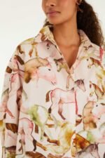 Light Pink Equestrian Buttoned Shirt - Image 3
