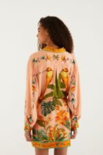 Multicolor Birds Mini Skirt - Image 3