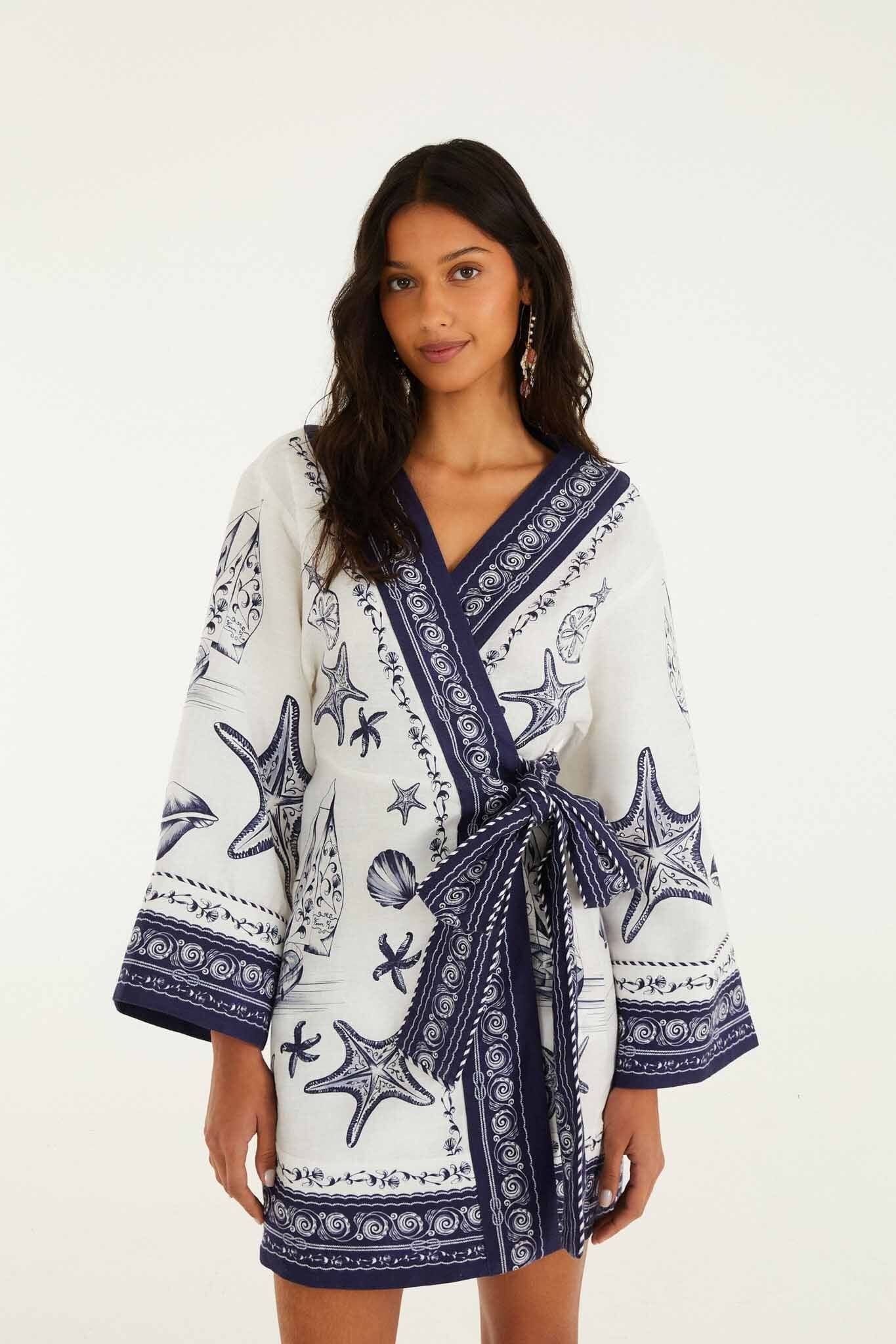nonelie-off-white-coast-scarf-euroflax-premium-linen-mini-dress_363378.jpg Off-White Coast Scarf Mini Dress - Image 1