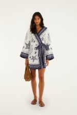 Off-White Coast Scarf  Mini Dress - Image 2