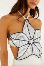 Off-White Coast Stars 3d Bodice Maxi Dress - Image 2