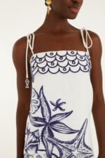 Off-White Coast Stars  Mini Dress - Image 2