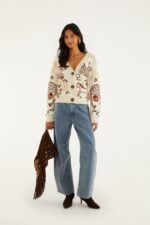 Off-White Countryside Cornelli Buttoned Knit Cardigan - Image 2
