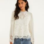 Off-White Richelieu Long Sleeve Blouse