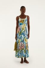 Rio Beach Off-White Maxi Dress
