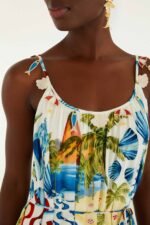 Rio Beach Off-White Maxi Dress - Image 2