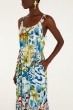 Rio Beach Off-White Maxi Dress - Image 4
