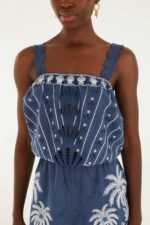 Romper With Embroidery - Image 2