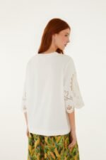 Off-White Ropes and Birds Richelieu T-Shirt - Image 3