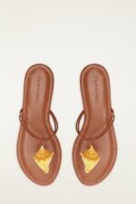 Shell Flat Sandal - Image 5
