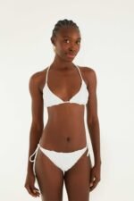 Triangle Bikini Top With Tie On The Neck - Image 4