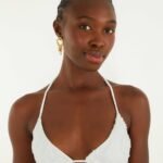 Triangle Bikini Top With Tie On The Neck